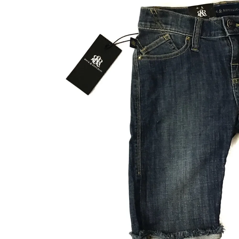 Rock&Republic Coachella Stud Huntress Shorts